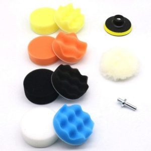 3 Inch Car Foam Drill Polishing Pad Kit - 11 Piece