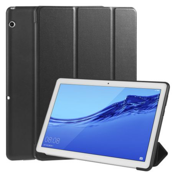 T4U PU Leather Tri Fold Flip Cover for Huawei MediaPad T5 10 inch