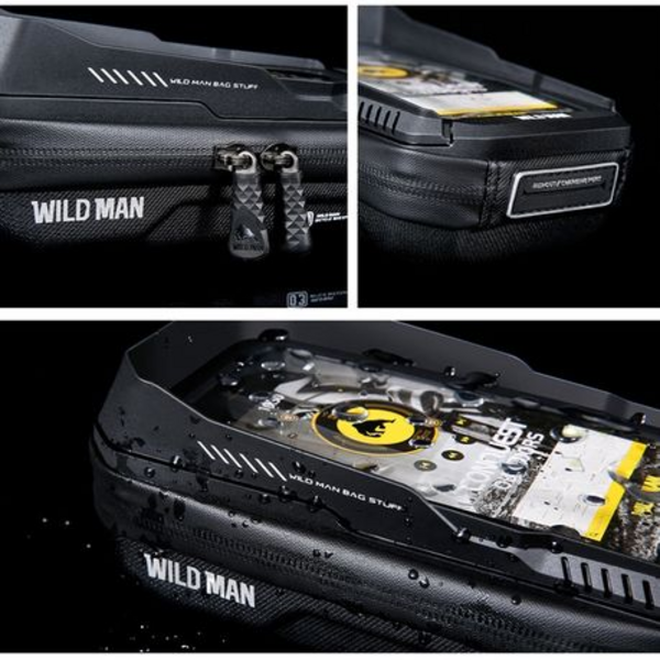Wild Man XT3S Hardshell Bike Bag (Handlebar Mounted) - Image 4