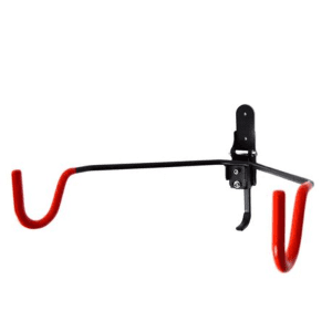 Deluxe Bike Rack Holder with Helmet Hook