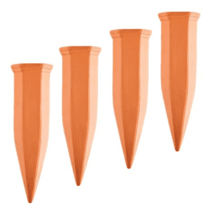 4pcs Ceramic Self-Watering Plant Probes (Terracotta)