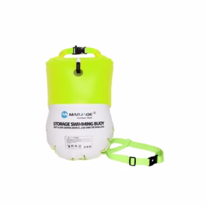 MARJAQE 20L Waterproof Bag Swimming Visibility Buoy - Yellow