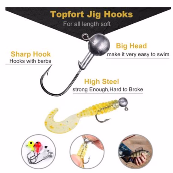 Sport 178 Piece Fishing Accessories Kit With Portable Travel Storage Box - Image 2