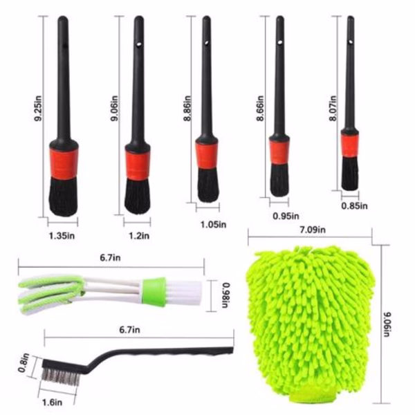T4U 11 in 1 Car Cleaning Set - Image 2