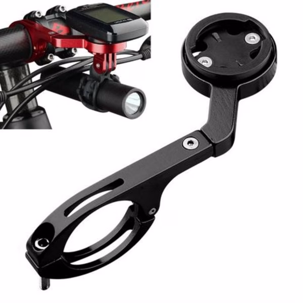 T4U Aluminium Out Front Garmin Mount with Torch Bracket