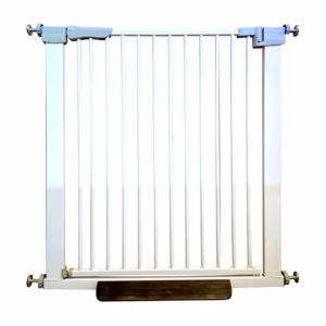 Safe Metal Expandable Gate with Narrow Bar - Pet and Baby Safety Door