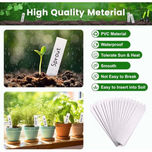 600 Pieces Plastic Plant Labels (10cm x 2cm) - Image 4