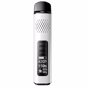 Anlerr HerbPod SILVER - Mini Dry Herb Vaporizer with OLED Display