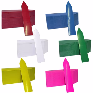 600 Pieces Plastic Plant Labels (10cm x 2cm)