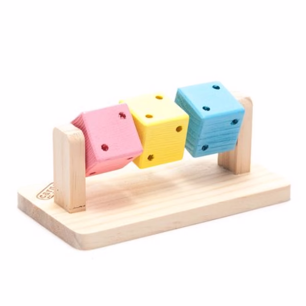 CARNO Wooden Hamster Toy - Dice