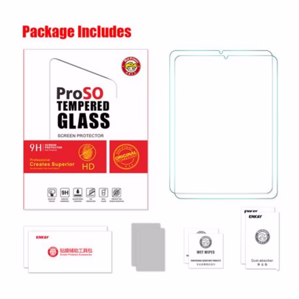 2x ENKAY ProSO Tempered Glass Films for iPad Mini 6 - Image 5