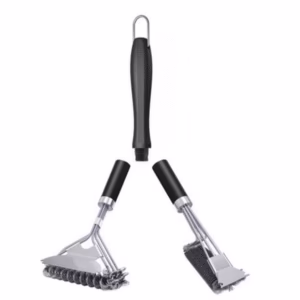 2 Piece Grill Brush and Scraper Set