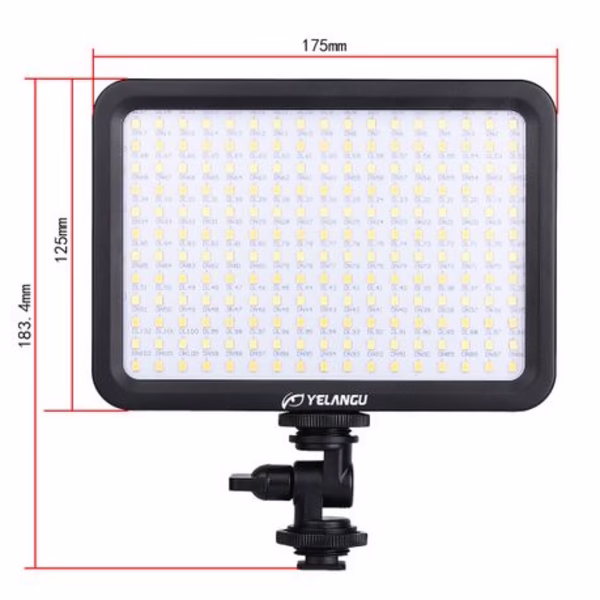 YELANGU LED204 On-Camera LED Video Light - Image 2