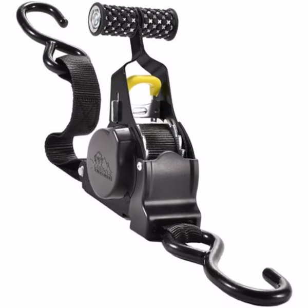 Xtangle Cargo Control Retractable Ratchet Tie Down - 3.3m - Tough & Durable - Image 4