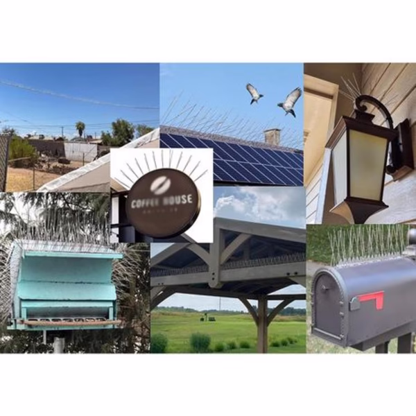 40 Piece Stainless Steel Bird Spikes (33cm each length) - Image 6