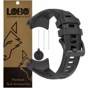 LOBO Silicone Strap Compatible With Garmin Instinct 3 - 45mm Models