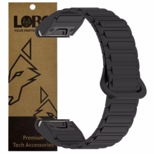 LOBO 22mm FastFit Magnetic Strap Compatible With Garmin Fenix 5/6/7/8, 965, Epix etc.