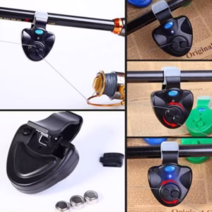 2pcs Electronic Fish Bite Alarm with Siren & LED Light