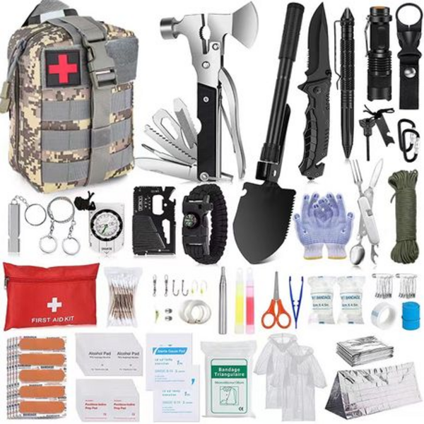 Tactical Survival Multi-Function Kit - 36 in 1