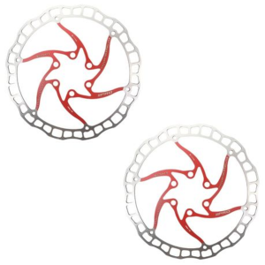 IIIPRO 180mm 6-Bolt Bicycle Disc Brake Rotor (Select Colour) - 2 Pack - Image 3