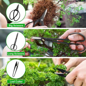 Carbon Steel Gardening Bonsai Tool Set for Trimming - Image 3