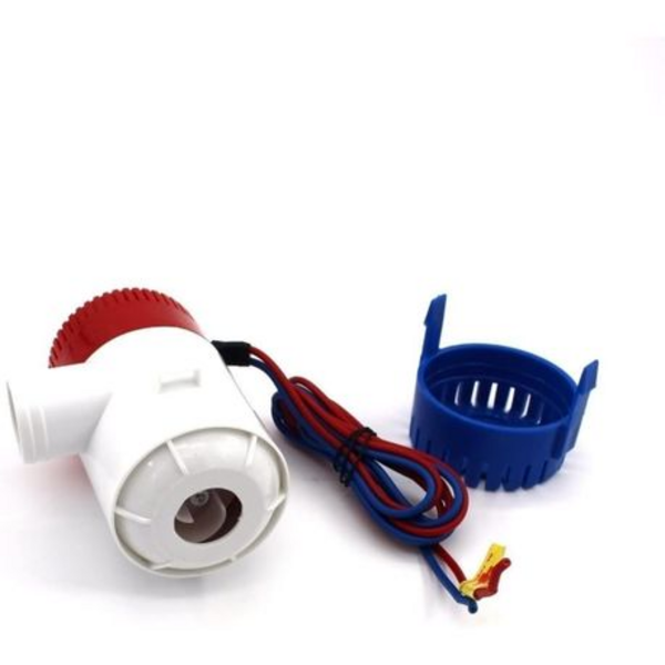 Non-Automatic fully submersible 12 volt DC bilge pump (1100GPH) - Image 4