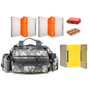 Multi-functional Fishing/Outdoor Shoulder Bag with 5 Tackle/Lure Boxes - Image 7