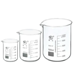 Shuniu - Borosilicate Beaker Set - 250ml + 500ml + 1000ml - GG-17