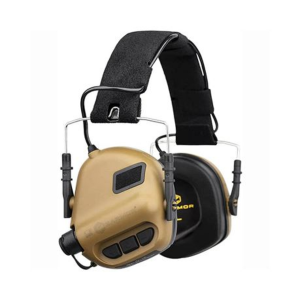 Earmor M31 MOD4 NRR22 Electronic Ear Protector with Aux - Cayote Brown - Image 1