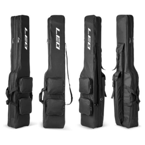 LEO Heavy-Duty Waterproof Fishing Rod Bag with Large Capacity Storage - Image 3