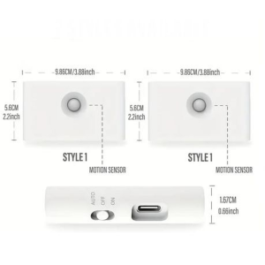 Rechargeable Motion Sensor Night Light - Warm White, USB-C, Magnetic Mount - Image 5