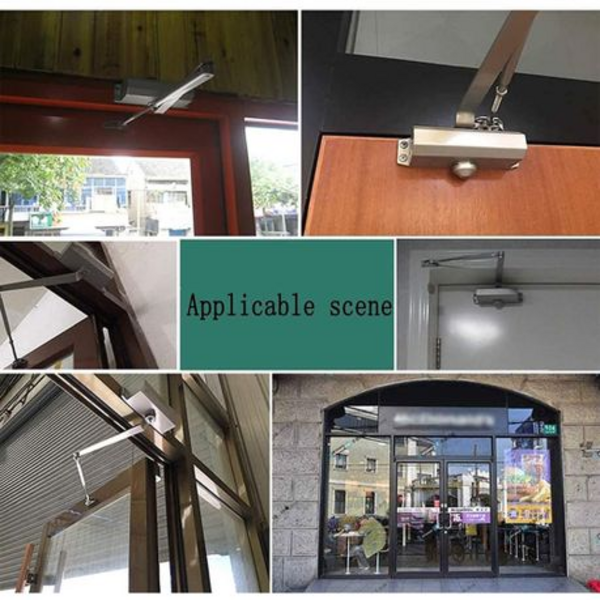 Automatic Door Closer Small And Simple Hydraulic Spring Buffer Door Closer - Image 17