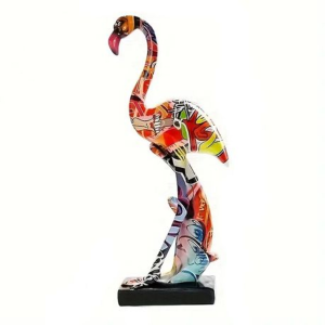 Flamingo Resin Ornament - (35x13x8cm)