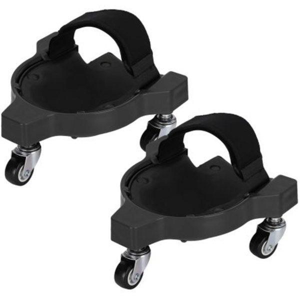 2 Piece Rolling Knee Pads - 1 Pair