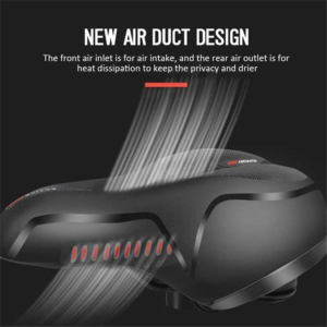 Bike Saddle Memory Foam Padded Oversized - Image 3