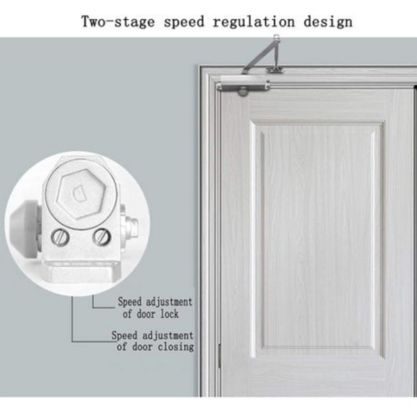 Automatic Door Closer Small And Simple Hydraulic Spring Buffer Door Closer - Image 14