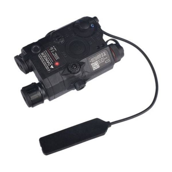 PEQ15 LA5-C UHP Integrated Green Laser, IR Pointer / Light Device - Black