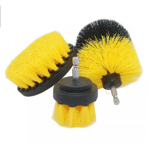 Drill Brush Set Attachment Kit Pack of 3 - All Purpose Power Scrubber - Image 1
