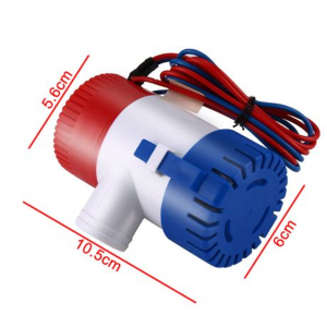 Non-Automatic fully submersible 12 volt DC bilge pump (1100GPH) - Image 2