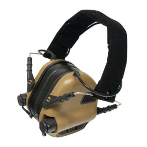 Earmor M31 MOD4 NRR22 Electronic Ear Protector with Aux - Cayote Brown - Image 5