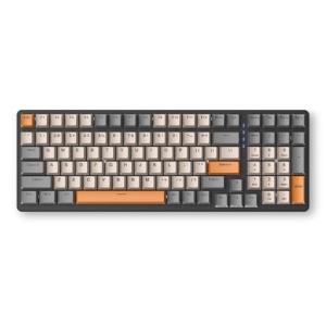 Olive Tree - K3 RGB Wired Mechanical Gaming Keyboard - Grey Orange