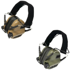 Earmor M31 MOD4 NRR22 Electronic Ear Protector with Aux - Cayote Brown - Image 3