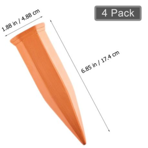 4pcs Ceramic Self-Watering Plant Probes (Terracotta) - Image 3