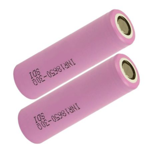 2-Pack 30Q 18650 3000mAh Li-ion Cells - Flat Top, 15A (INR)