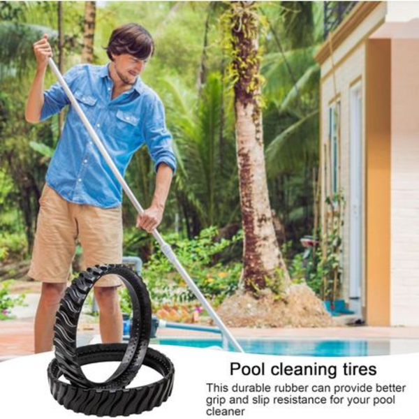 2Pieces Pool Cleaner Tire Track Wheel - Image 3