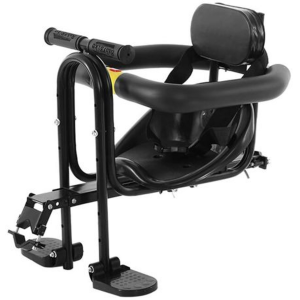 Front Mounted Bicycle Safety Seat for Children - Black