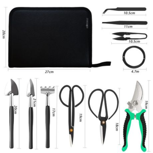 Heartdeco 14 Piece Bonsai Succulent Garden Tools Set - Image 3
