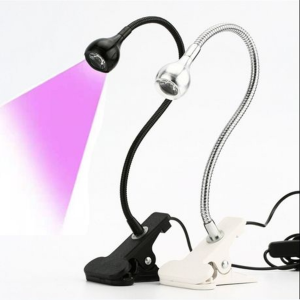 Long Neck Mini Finger Nail Lamp with Table Clip 5W