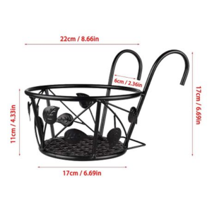 3 Piece Stylish Garden Hanging Pot Plant Holder - Image 2