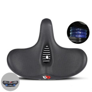 West Biking - Extra Wide Bicycle Saddle with Shock Absorbing Springs - Image 4
